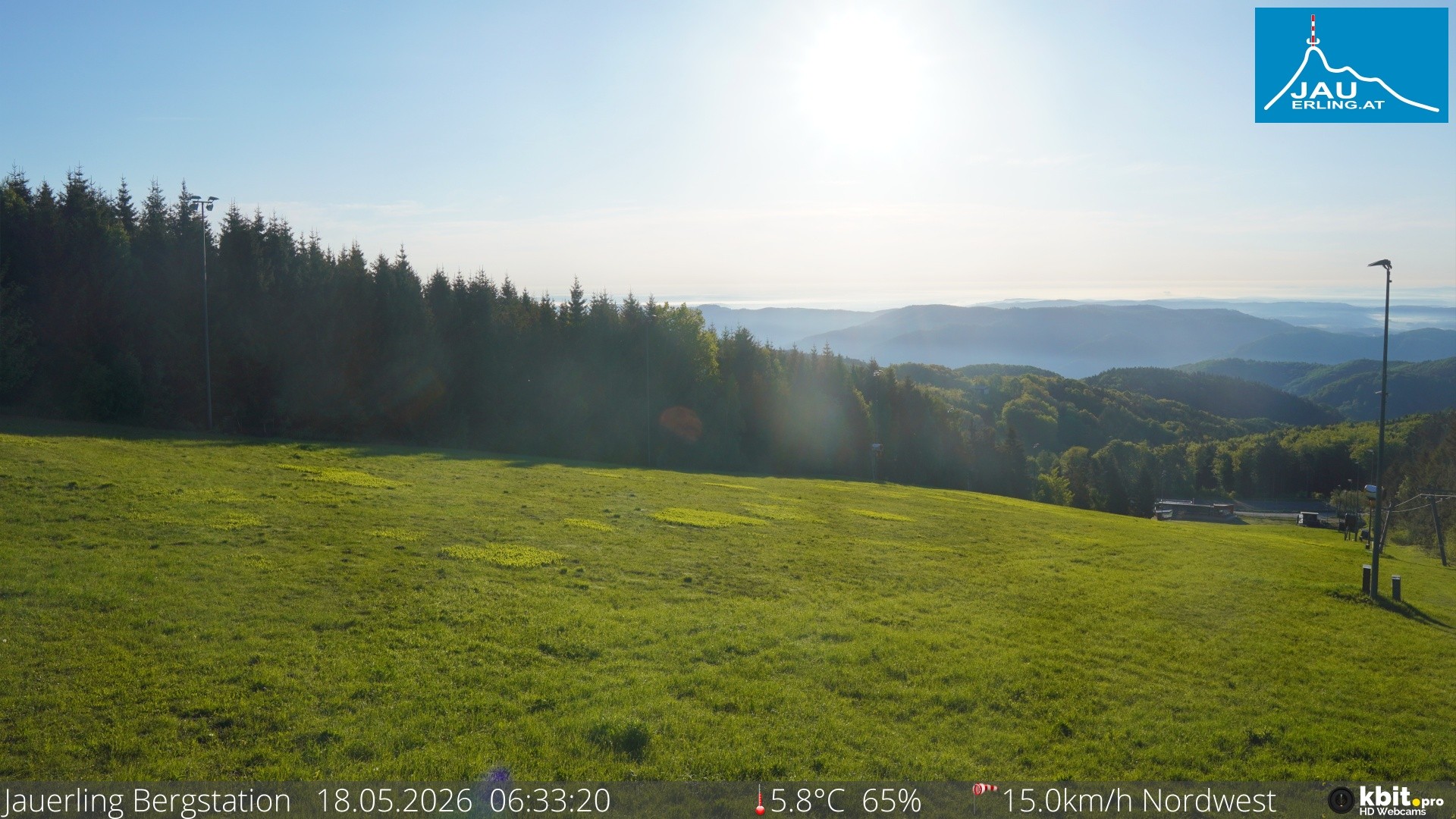 Archiv Foto Webcam Panorama - Bergstation Jauerling