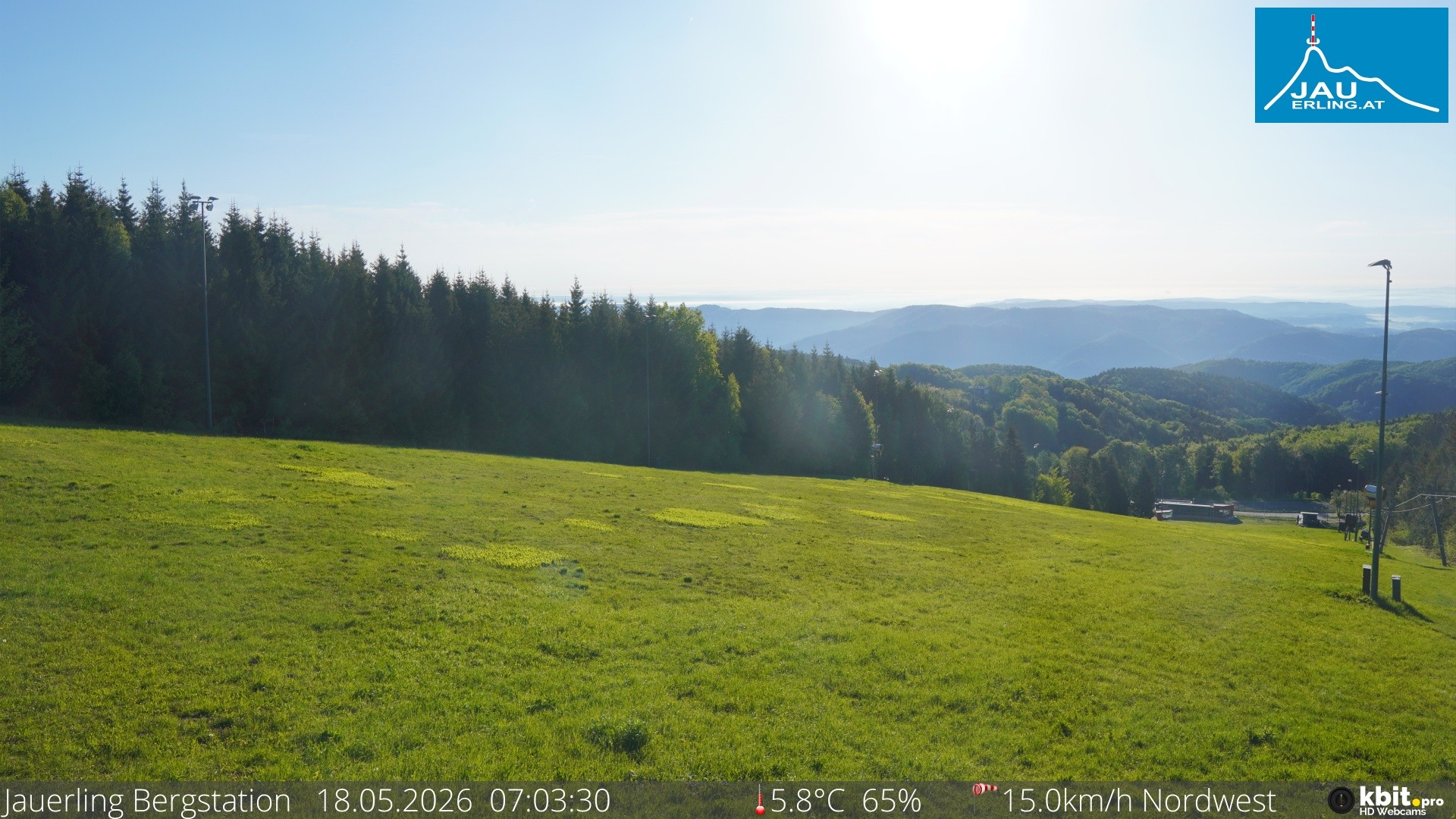 Archiv Foto Webcam Panorama - Bergstation Jauerling