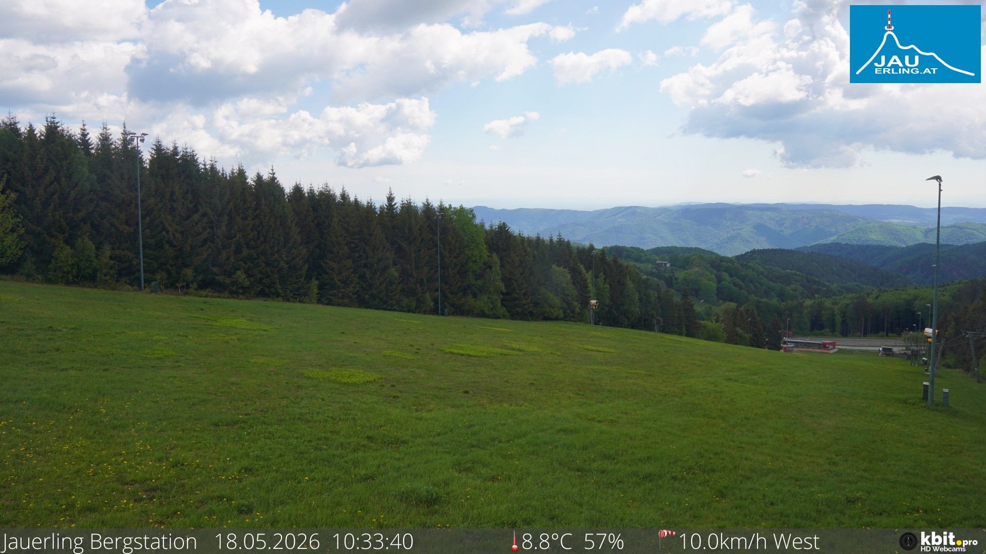 Archiv Foto Webcam Panorama - Bergstation Jauerling