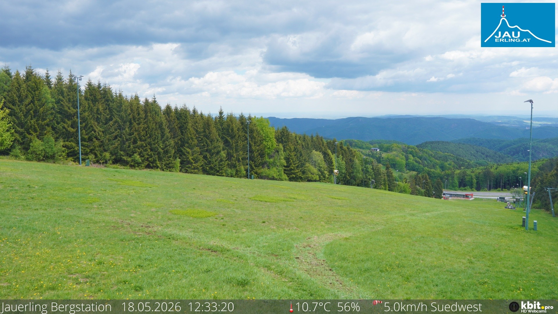 Archiv Foto Webcam Panorama - Bergstation Jauerling