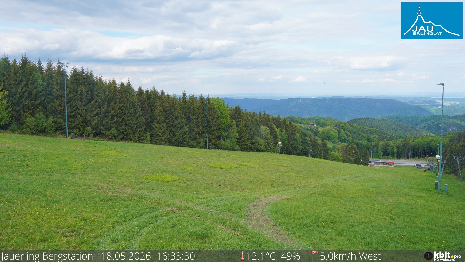 Archiv Foto Webcam Panorama - Bergstation Jauerling