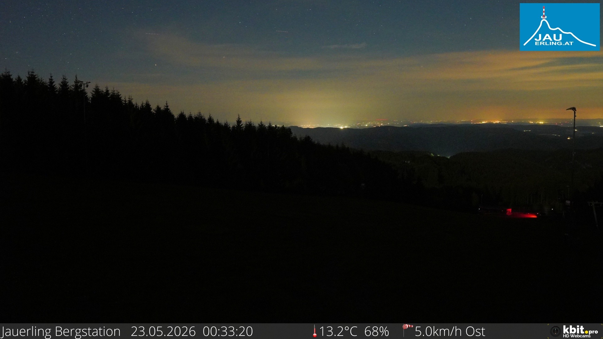 Archiv Foto Webcam Panorama - Bergstation Jauerling