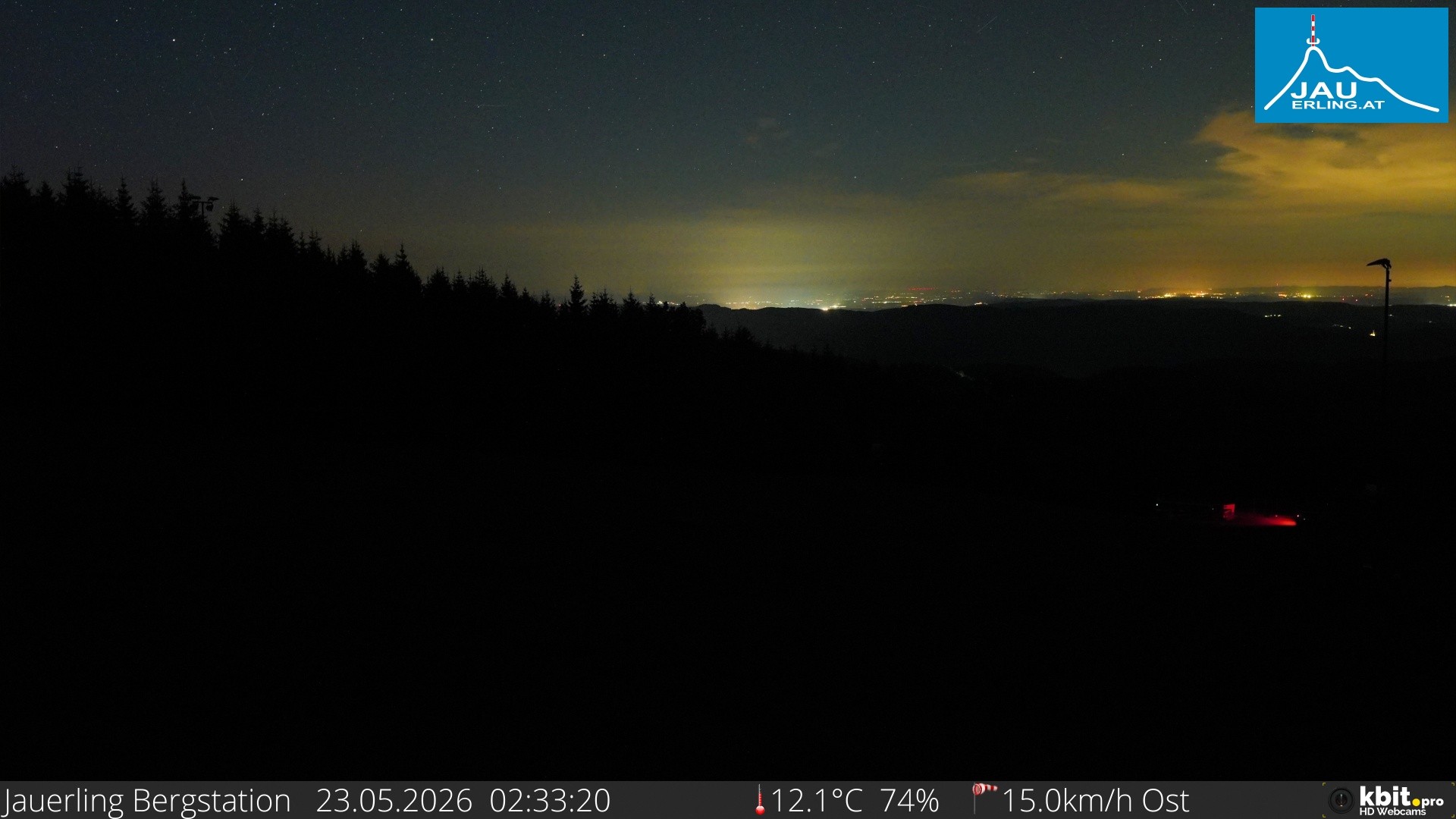 Archiv Foto Webcam Panorama - Bergstation Jauerling