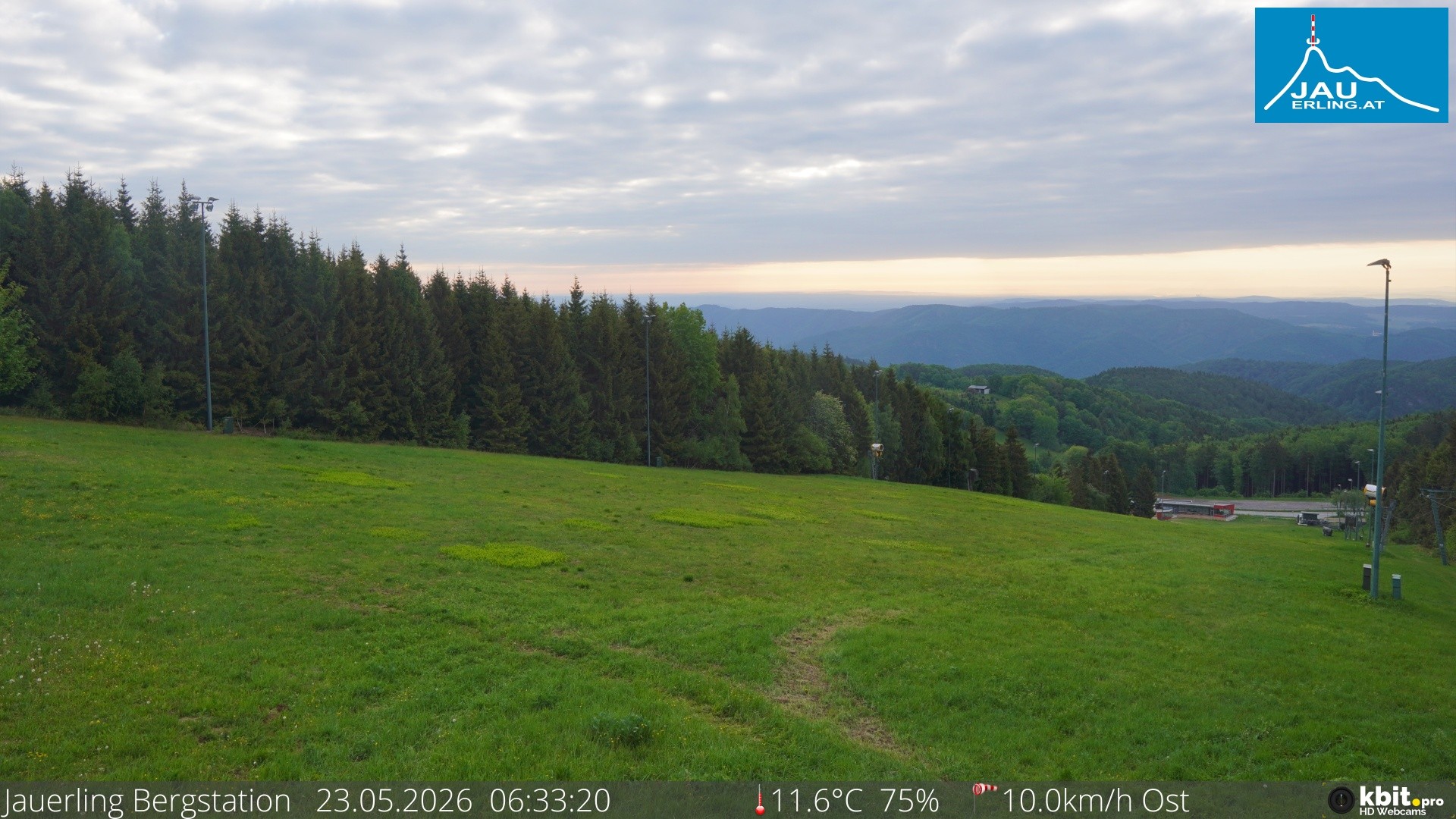 Archiv Foto Webcam Panorama - Bergstation Jauerling