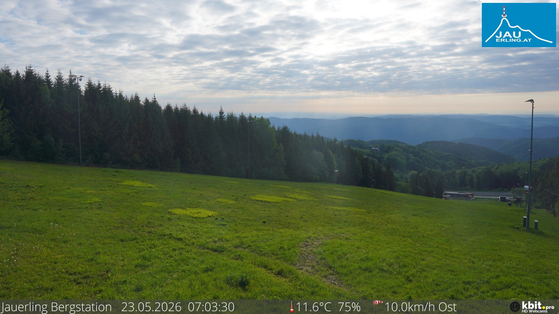 Archiv Foto Webcam Panorama - Bergstation Jauerling