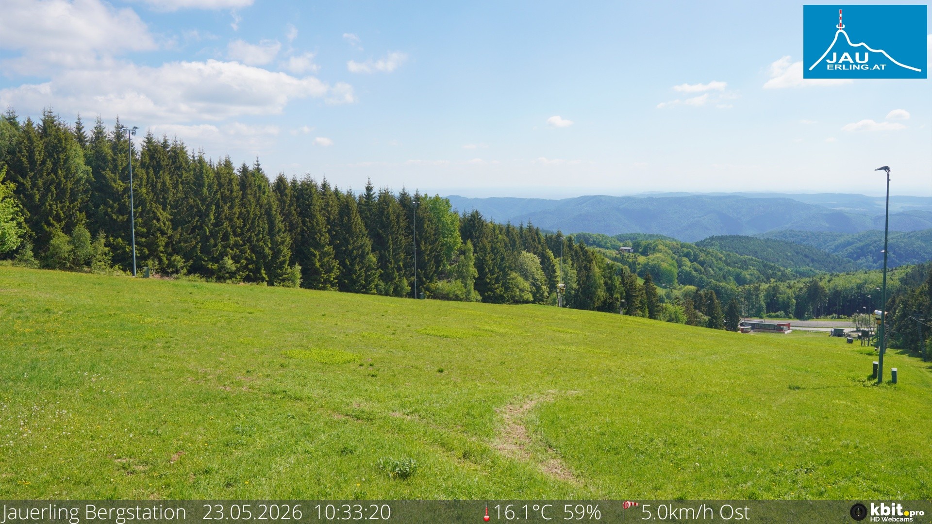 Archiv Foto Webcam Panorama - Bergstation Jauerling