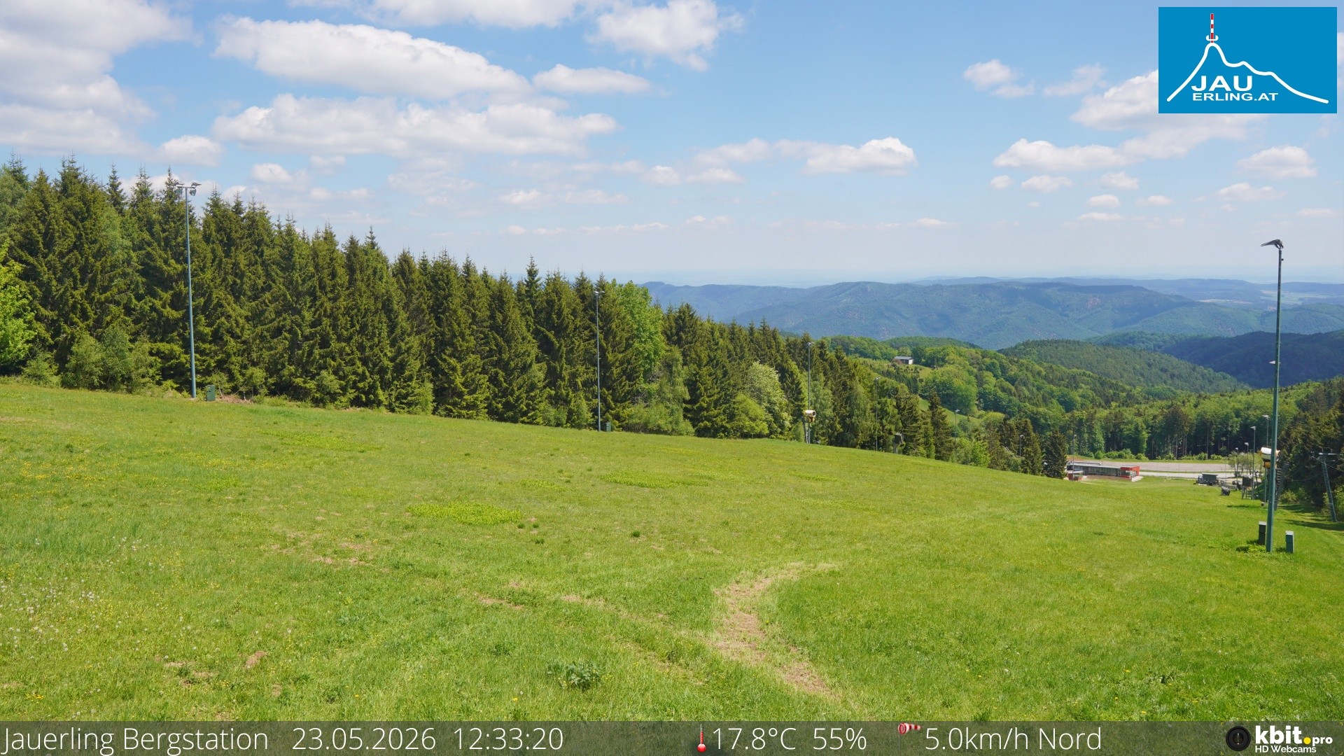 Archiv Foto Webcam Panorama - Bergstation Jauerling