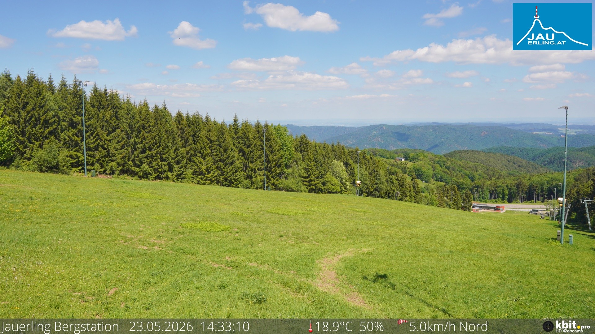 Archiv Foto Webcam Panorama - Bergstation Jauerling