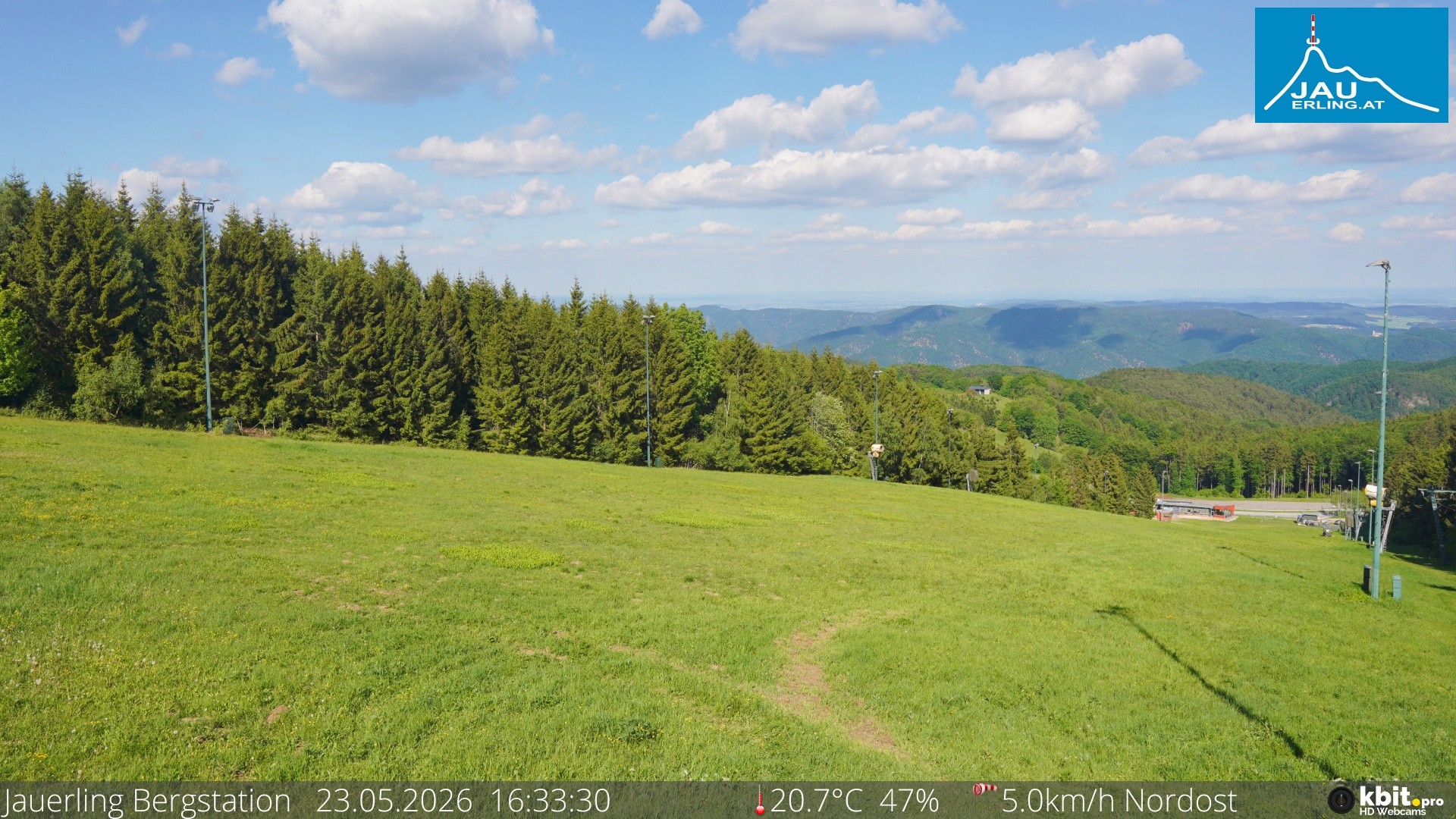 Archiv Foto Webcam Panorama - Bergstation Jauerling