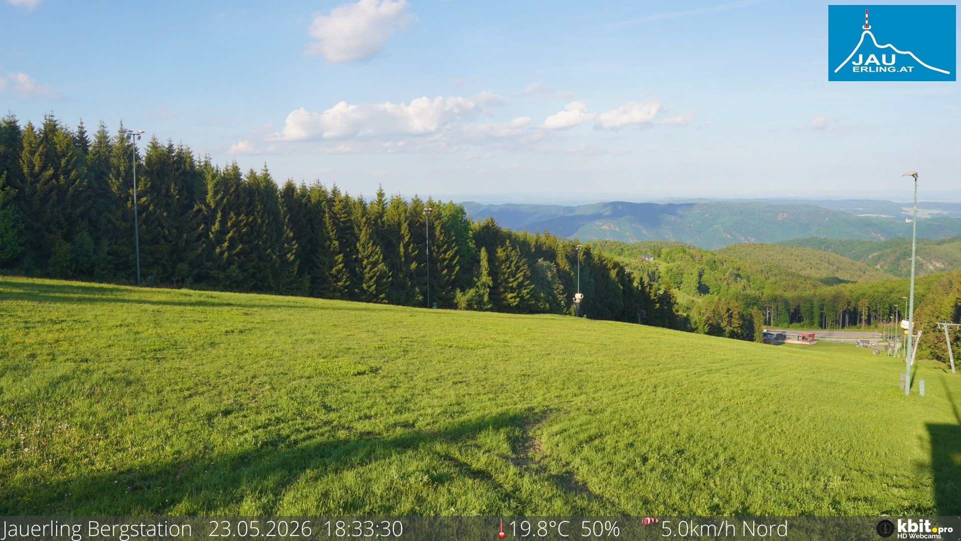 Archiv Foto Webcam Panorama - Bergstation Jauerling