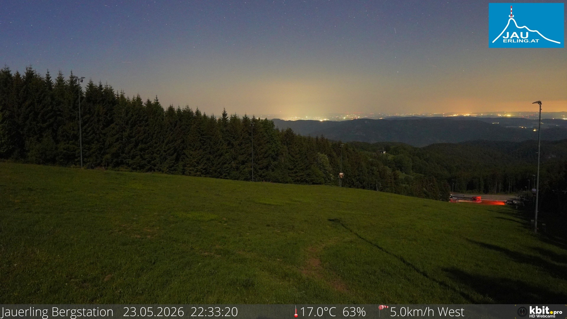 Archiv Foto Webcam Panorama - Bergstation Jauerling