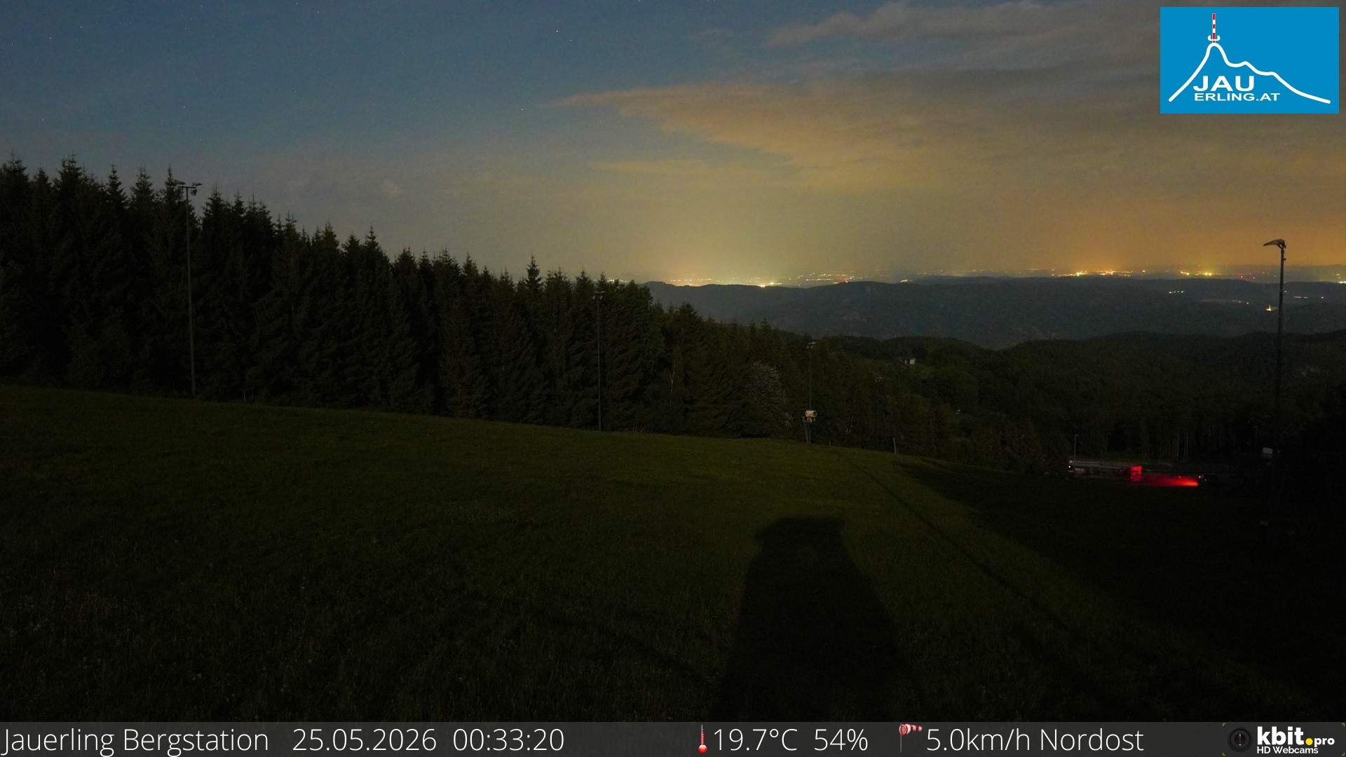 Archiv Foto Webcam Panorama - Bergstation Jauerling