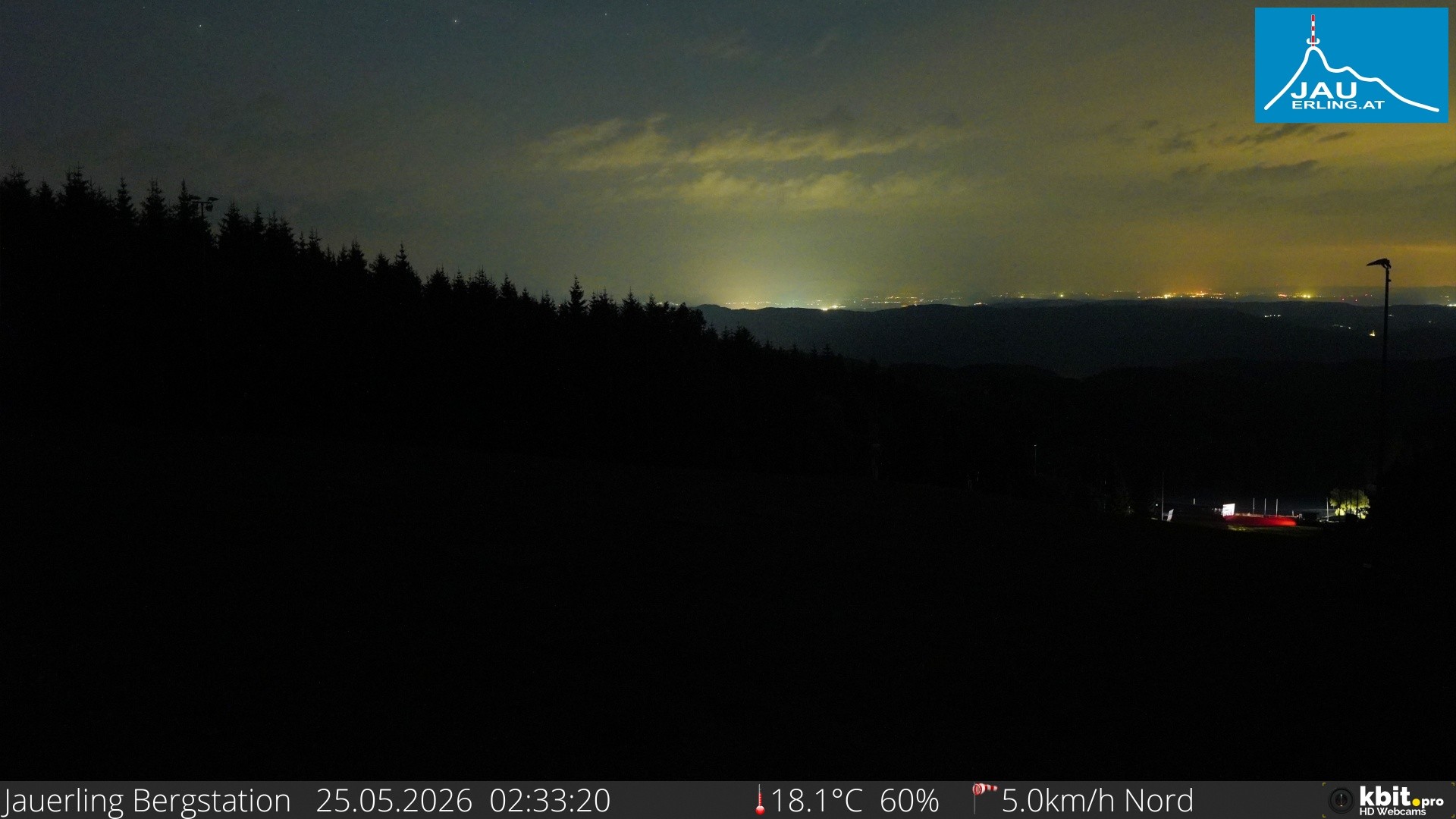 Archiv Foto Webcam Panorama - Bergstation Jauerling