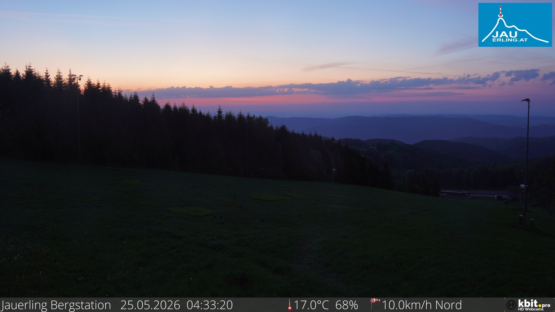 Archiv Foto Webcam Panorama - Bergstation Jauerling