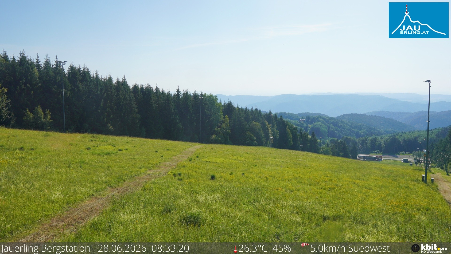 Archiv Foto Webcam Panorama - Bergstation Jauerling