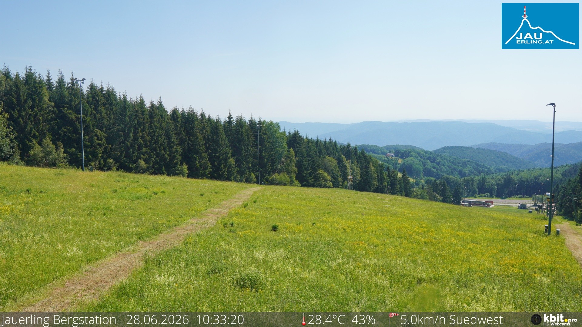 Archiv Foto Webcam Panorama - Bergstation Jauerling