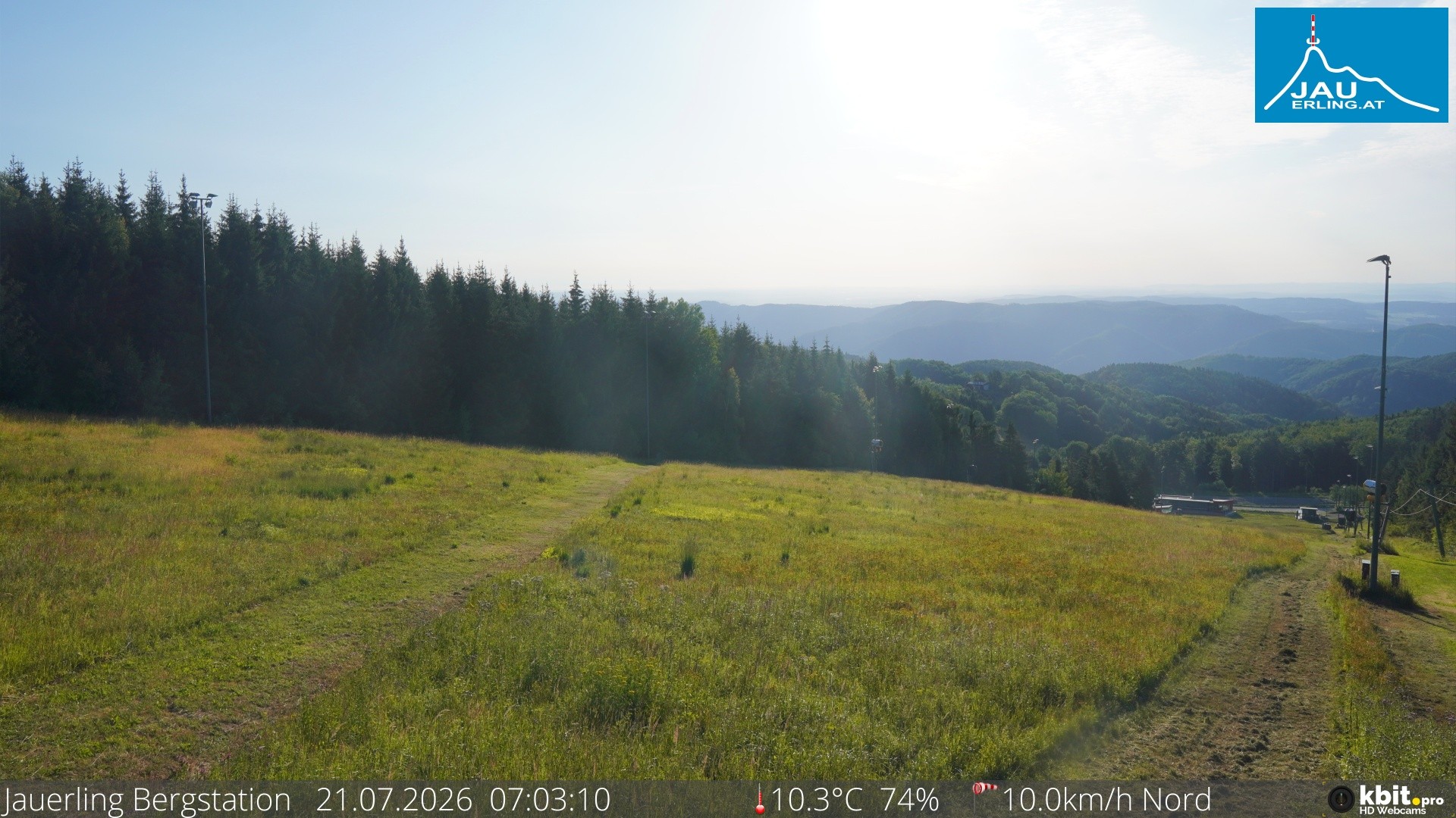 Archiv Foto Webcam Panorama - Bergstation Jauerling