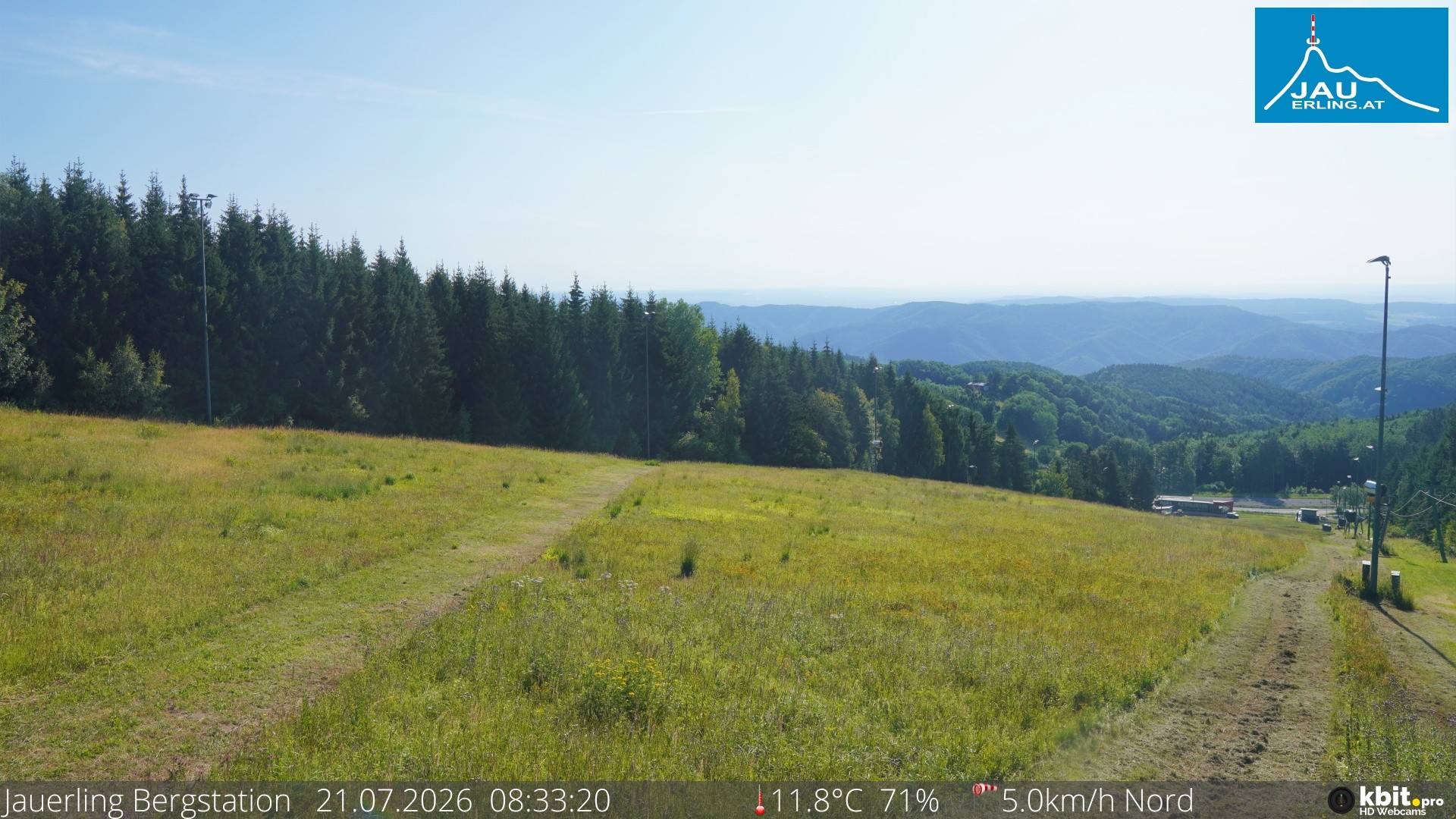 Archiv Foto Webcam Panorama - Bergstation Jauerling