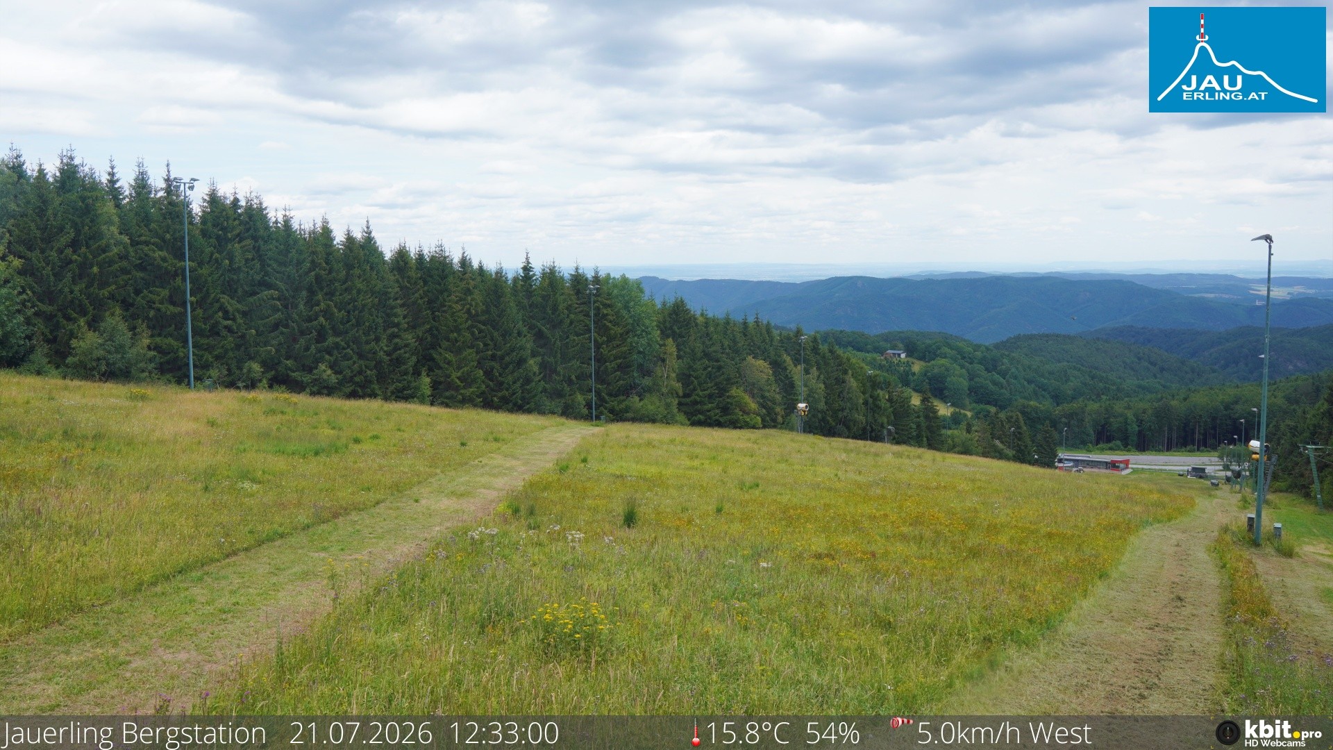Archiv Foto Webcam Panorama - Bergstation Jauerling