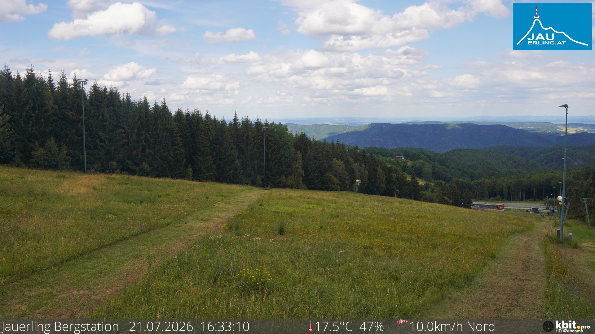 Archiv Foto Webcam Panorama - Bergstation Jauerling
