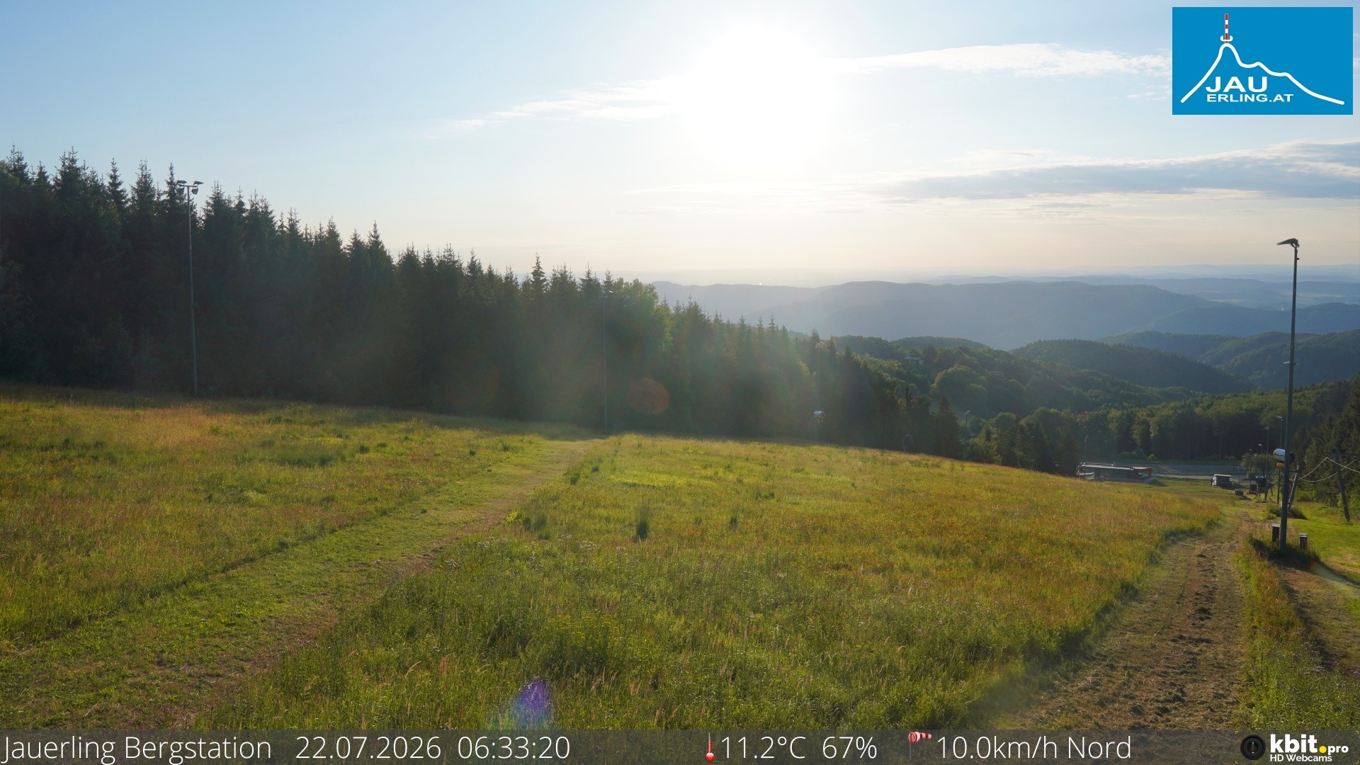 Archiv Foto Webcam Panorama - Bergstation Jauerling