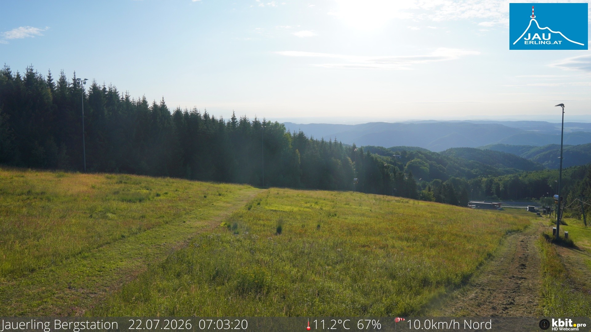 Archiv Foto Webcam Panorama - Bergstation Jauerling