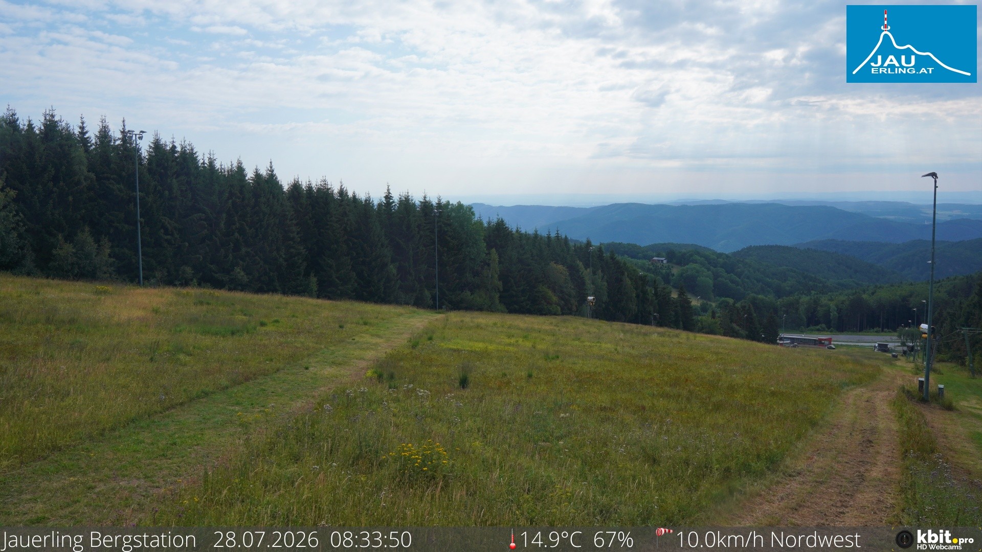 Archiv Foto Webcam Panorama - Bergstation Jauerling