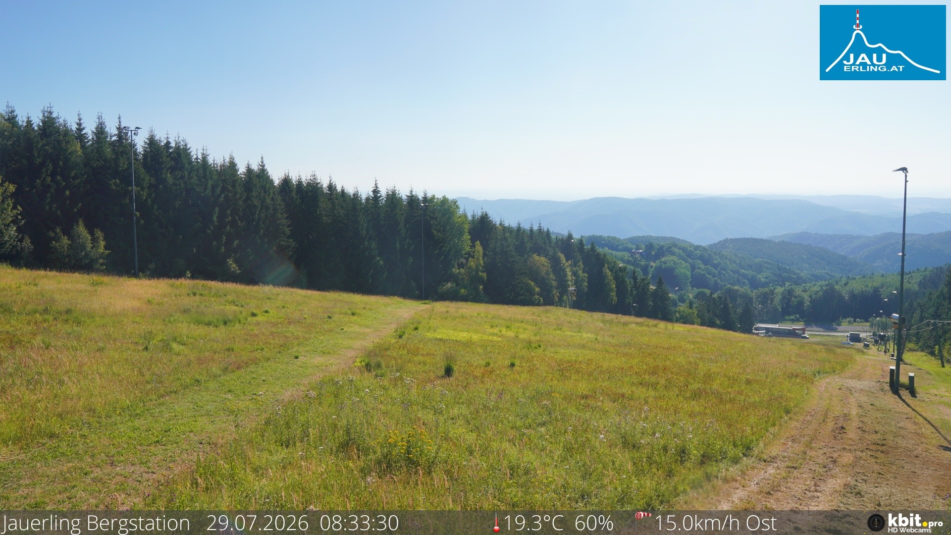 Archiv Foto Webcam Panorama - Bergstation Jauerling