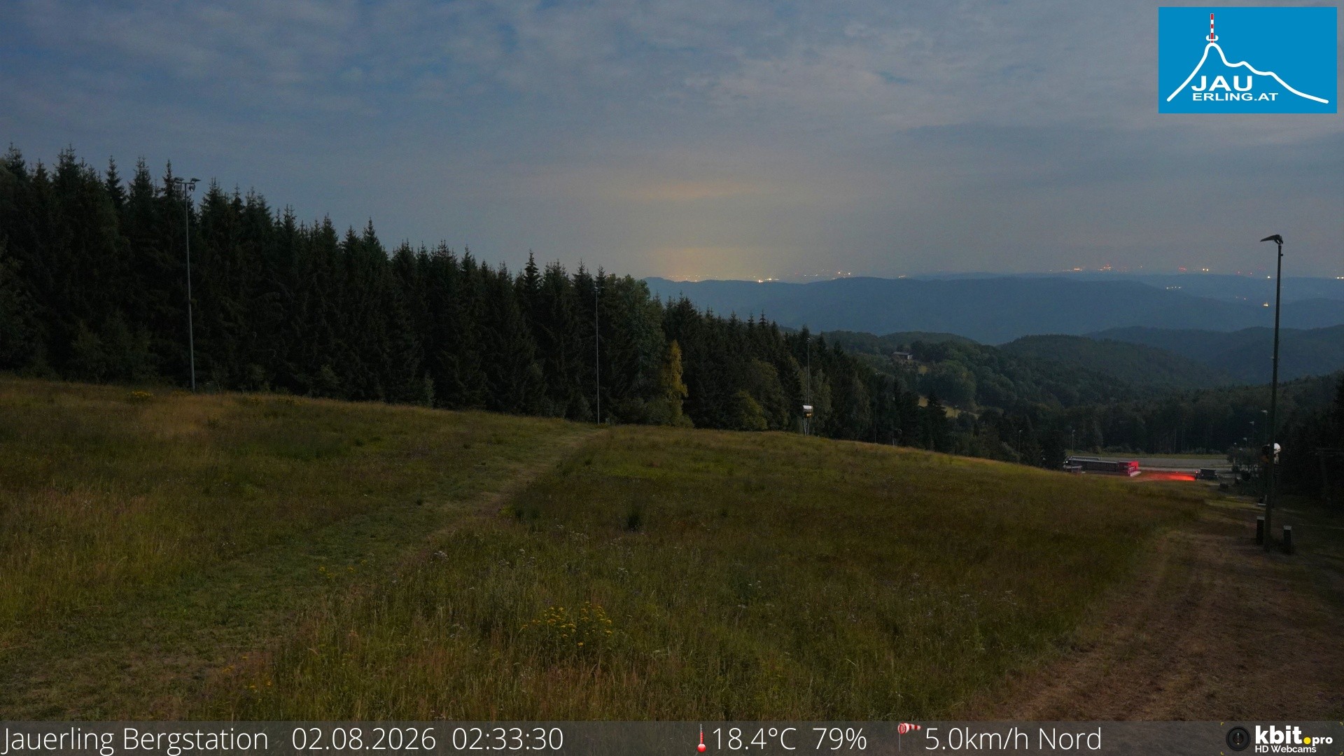Archiv Foto Webcam Panorama - Bergstation Jauerling
