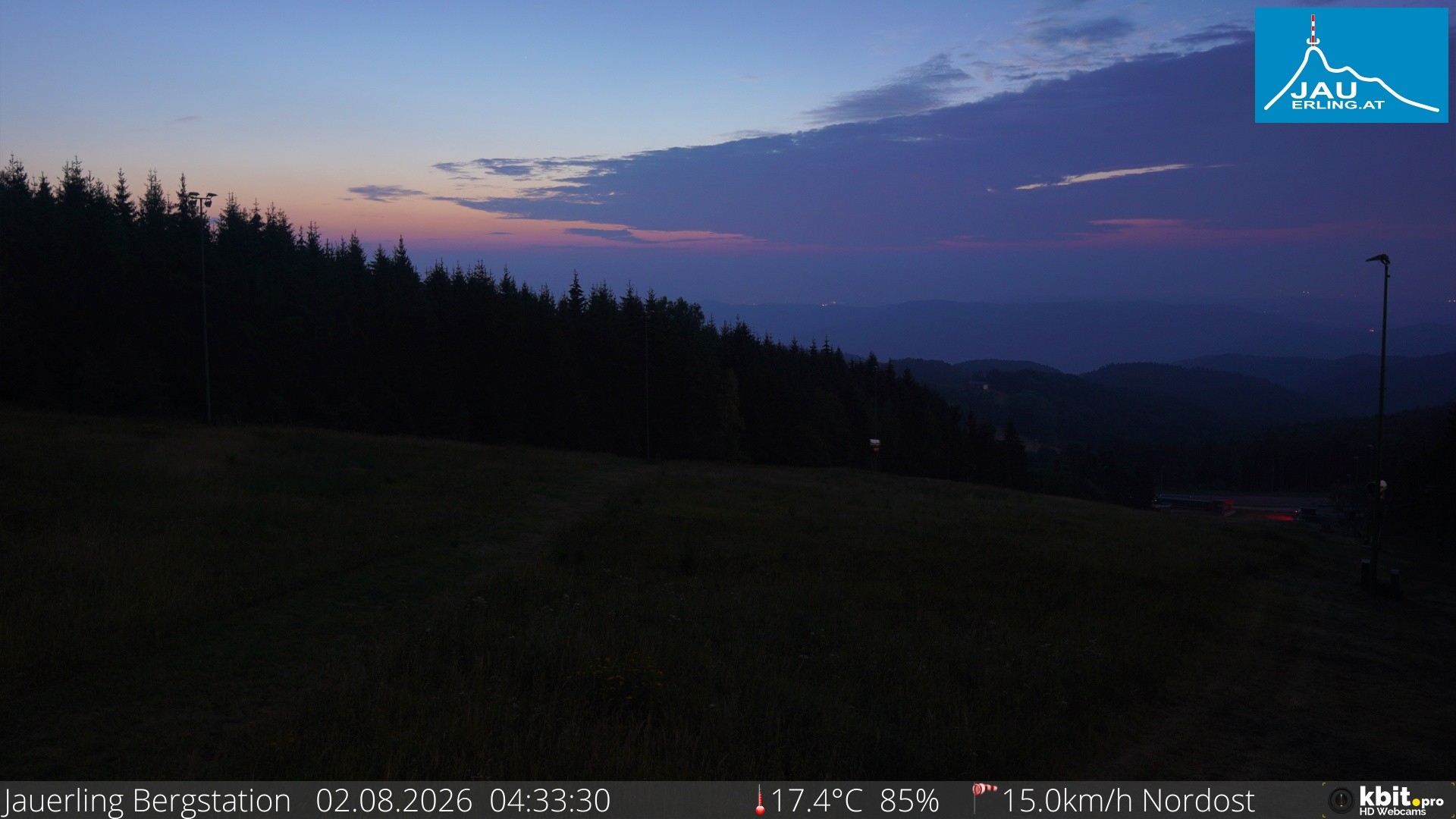 Archiv Foto Webcam Panorama - Bergstation Jauerling