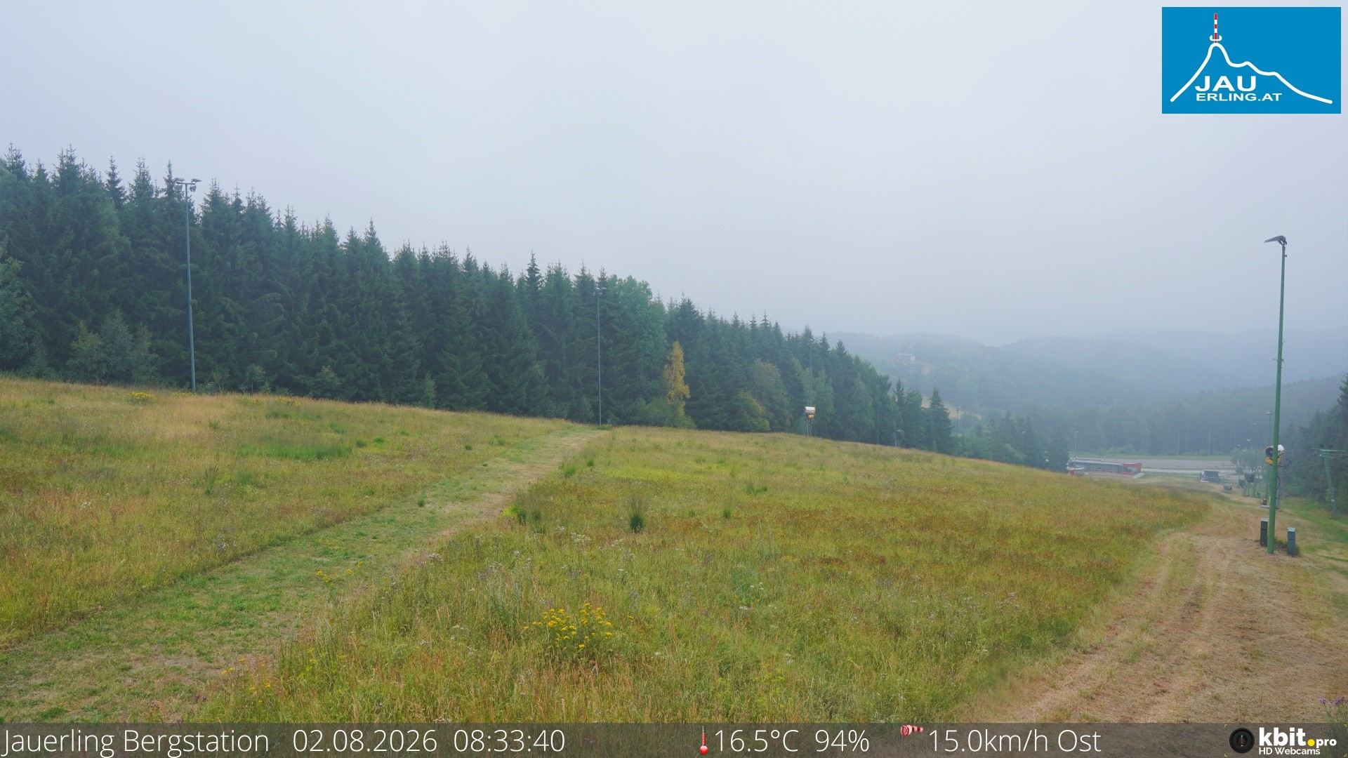 Archiv Foto Webcam Panorama - Bergstation Jauerling