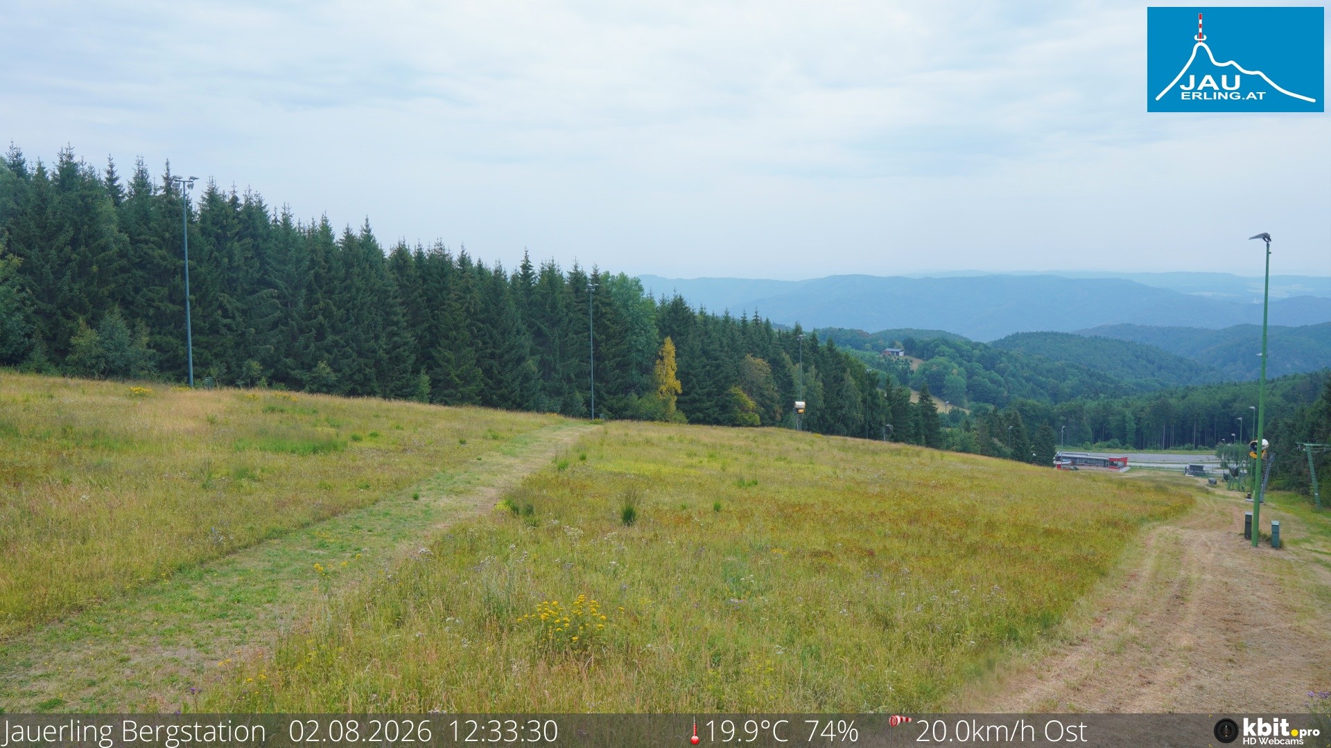 Archiv Foto Webcam Panorama - Bergstation Jauerling