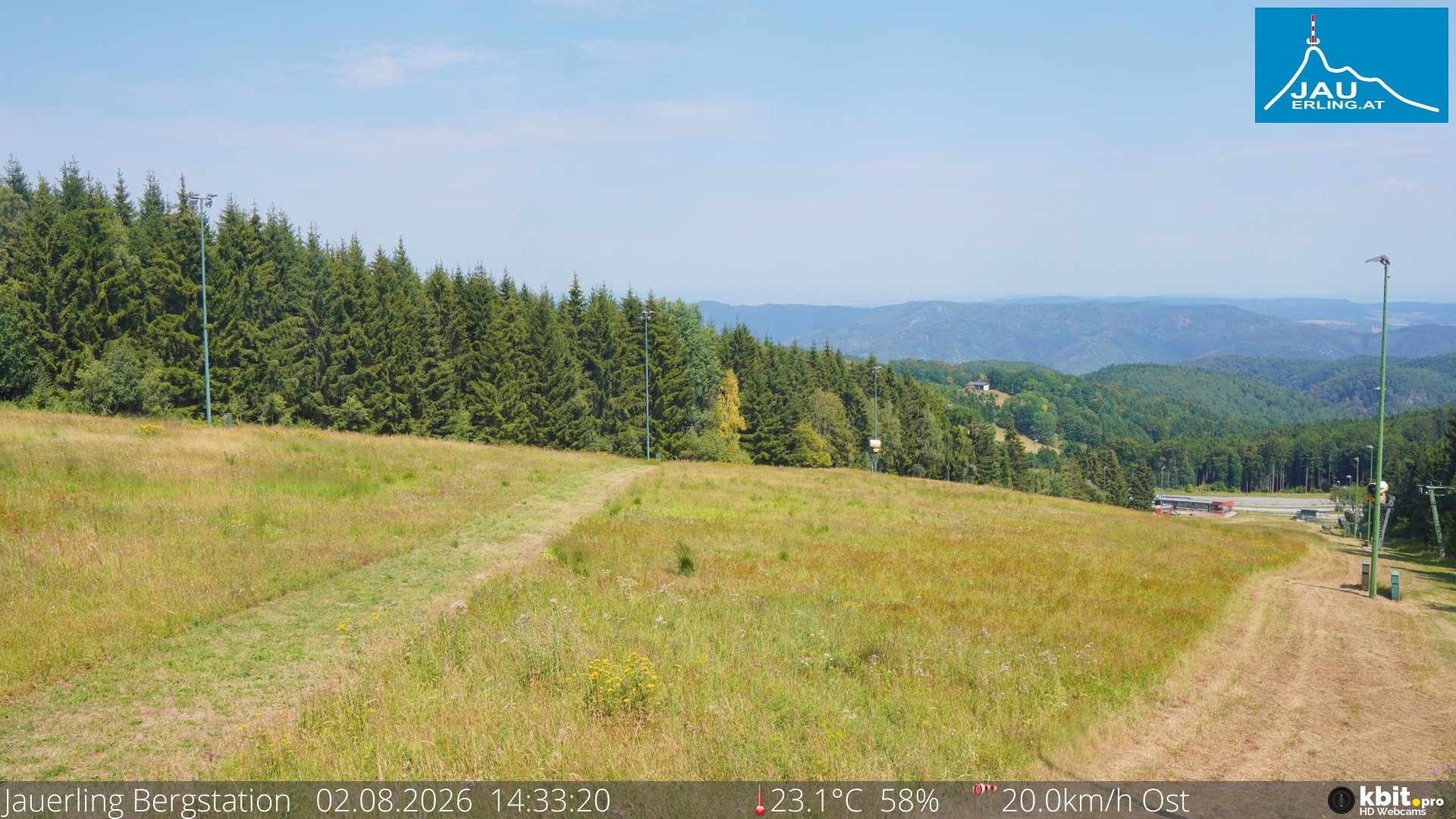 Archiv Foto Webcam Panorama - Bergstation Jauerling