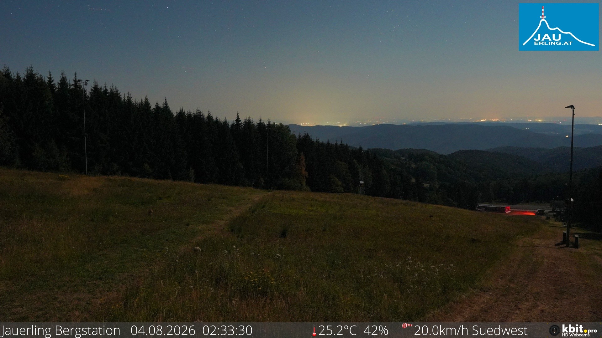 Archiv Foto Webcam Panorama - Bergstation Jauerling