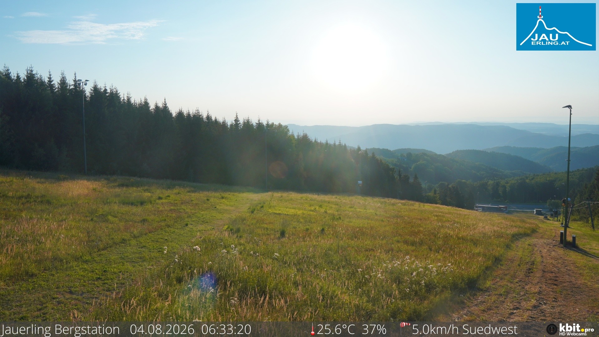 Archiv Foto Webcam Panorama - Bergstation Jauerling