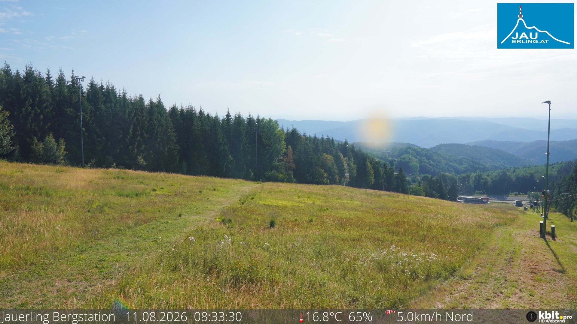 Archiv Foto Webcam Panorama - Bergstation Jauerling