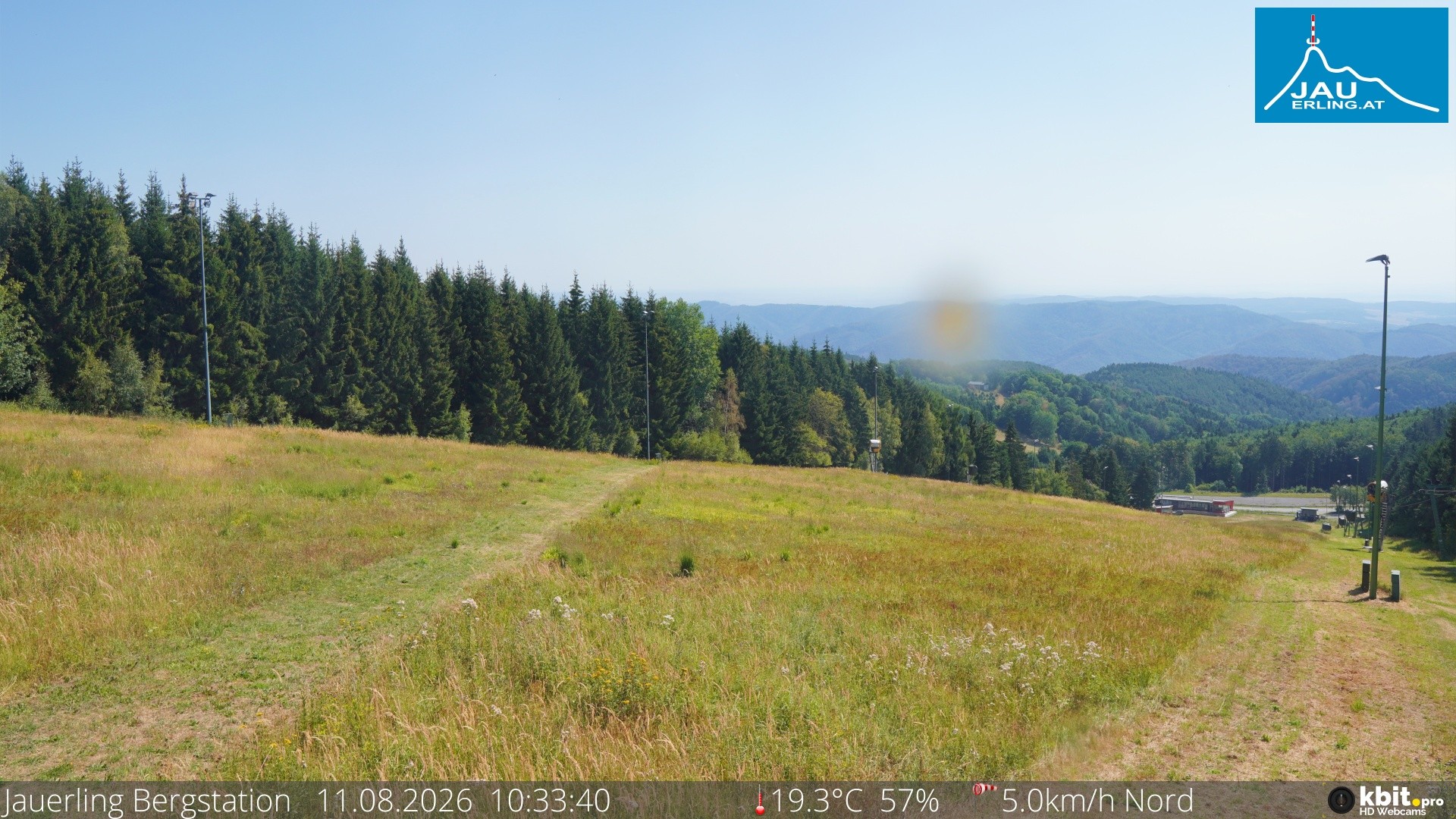 Archiv Foto Webcam Panorama - Bergstation Jauerling