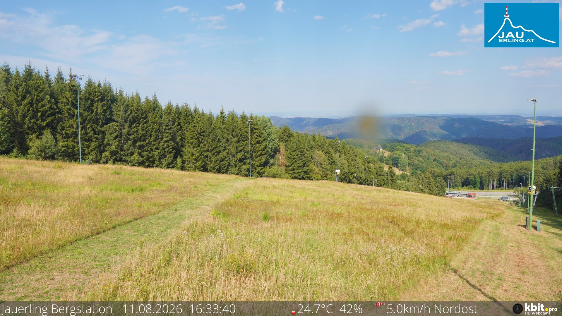 Archiv Foto Webcam Panorama - Bergstation Jauerling