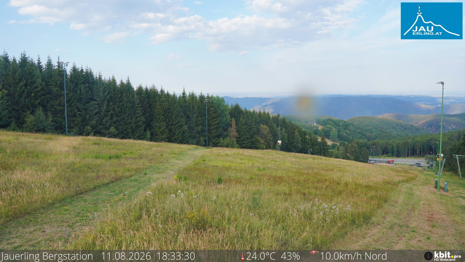 Archiv Foto Webcam Panorama - Bergstation Jauerling