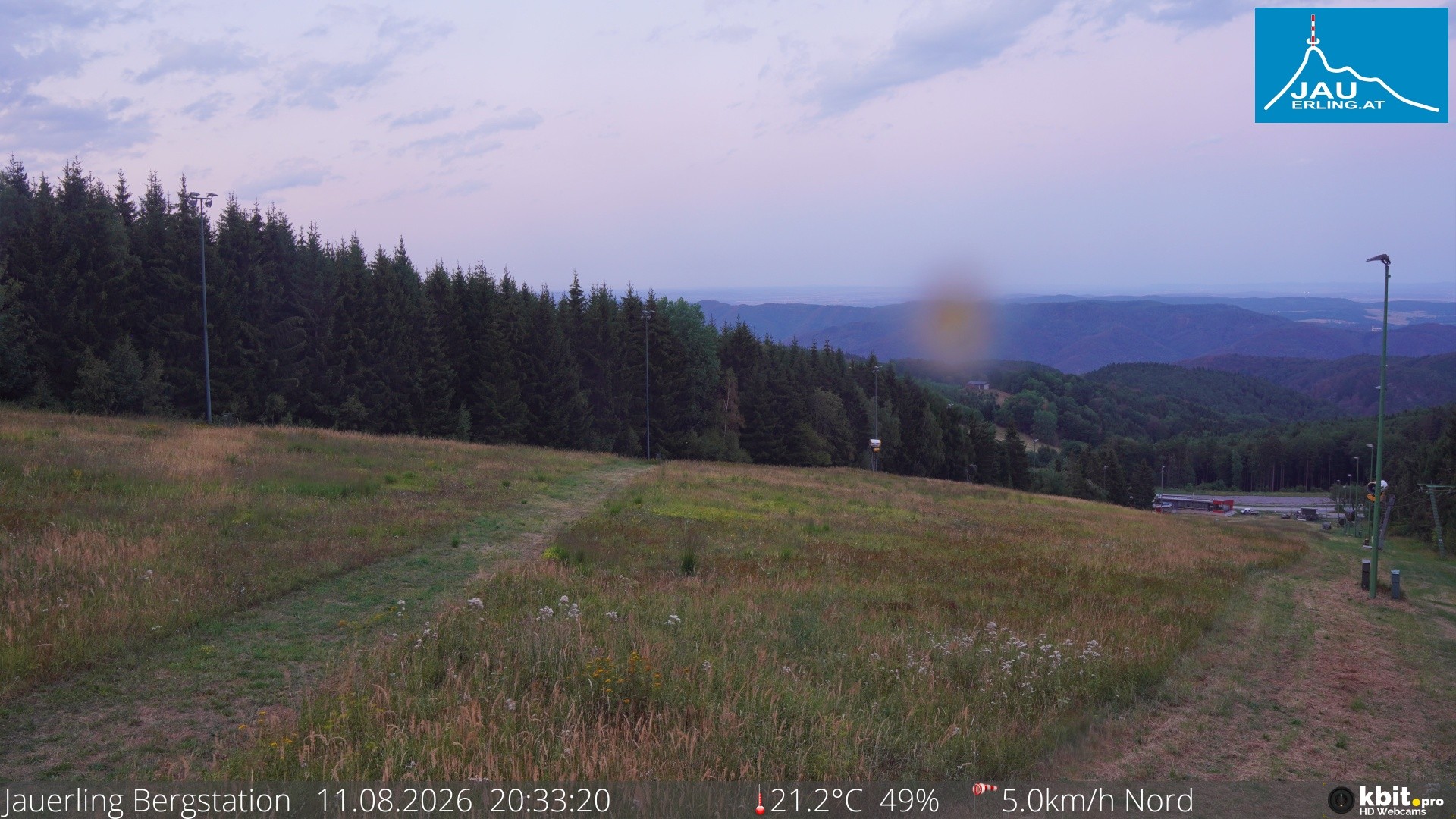 Archiv Foto Webcam Panorama - Bergstation Jauerling