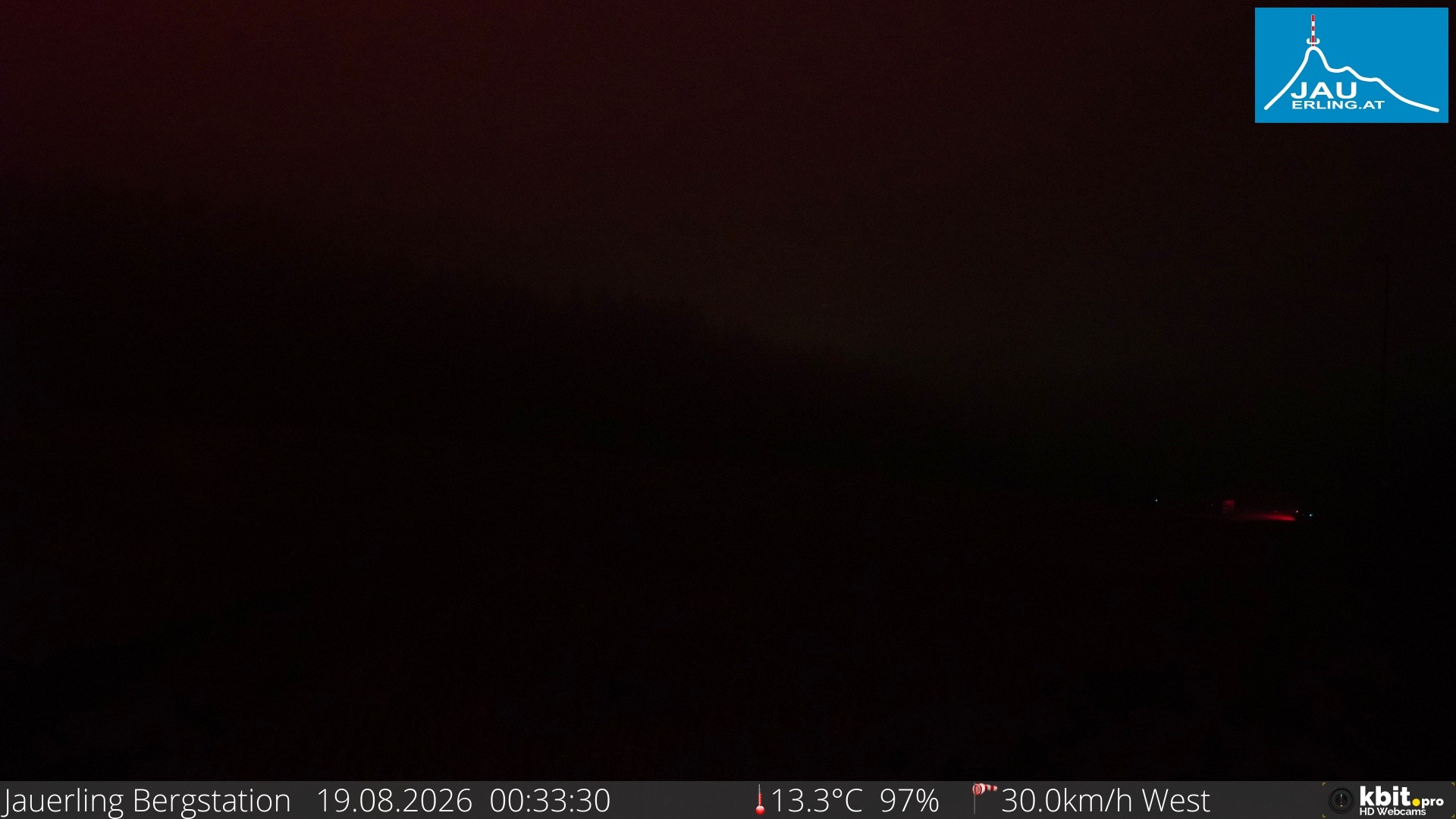 Archiv Foto Webcam Panorama - Bergstation Jauerling