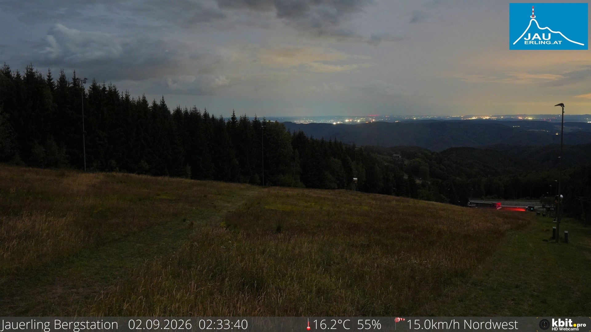Archiv Foto Webcam Panorama - Bergstation Jauerling