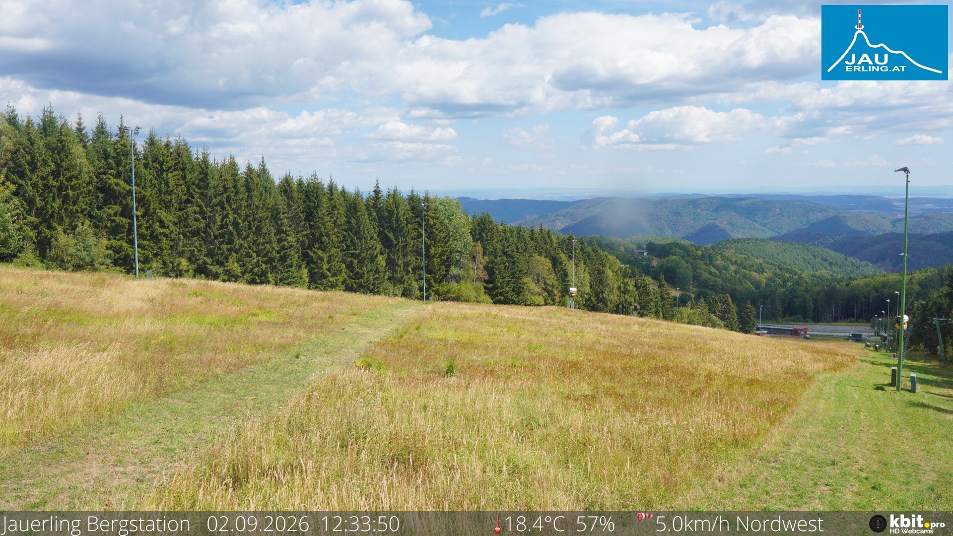 Archiv Foto Webcam Panorama - Bergstation Jauerling