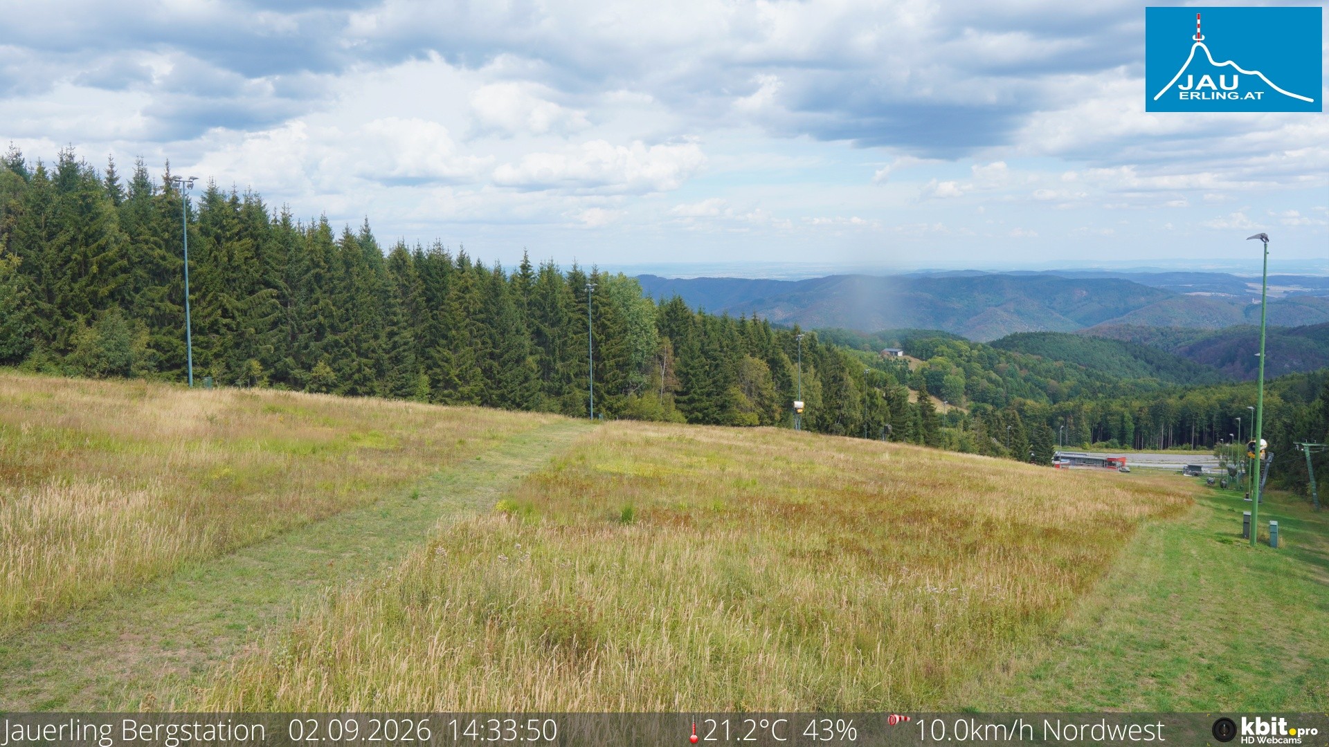 Archiv Foto Webcam Panorama - Bergstation Jauerling