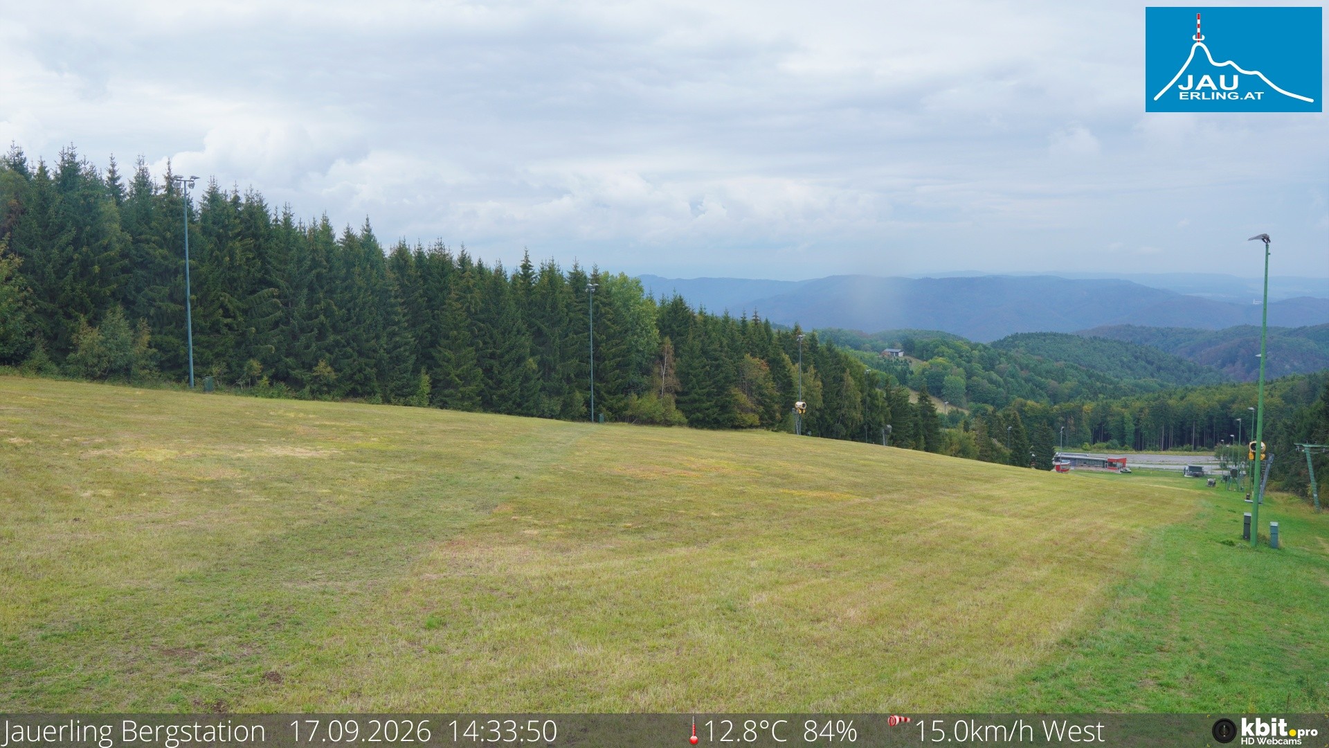 Archiv Foto Webcam Panorama - Bergstation Jauerling