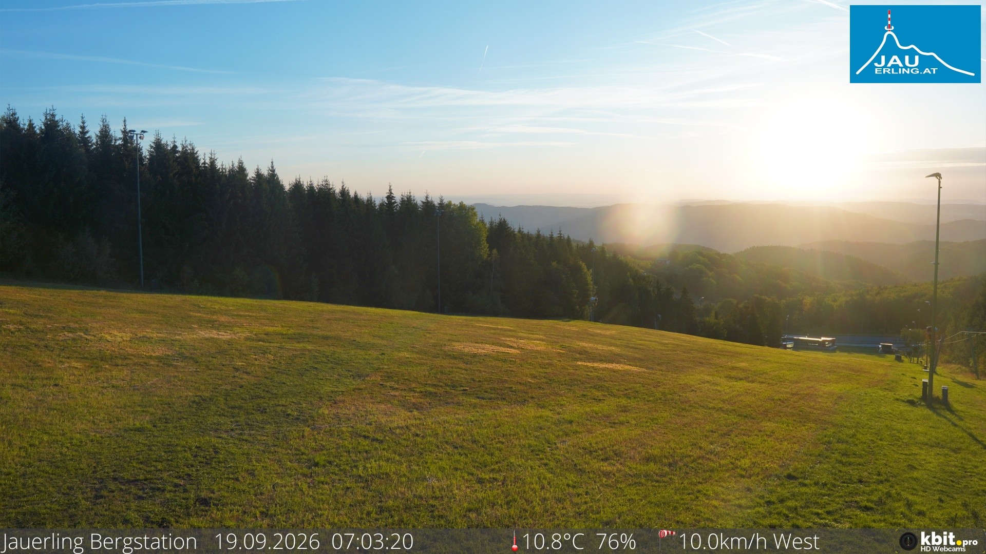 Archiv Foto Webcam Panorama - Bergstation Jauerling