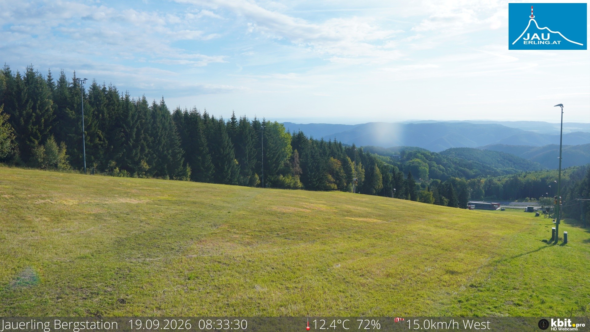 Archiv Foto Webcam Panorama - Bergstation Jauerling