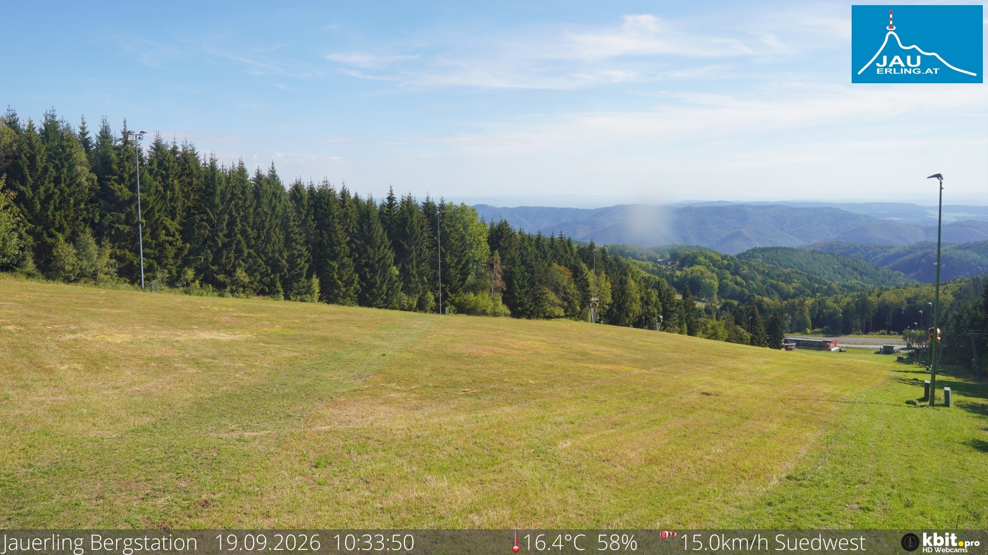 Archiv Foto Webcam Panorama - Bergstation Jauerling