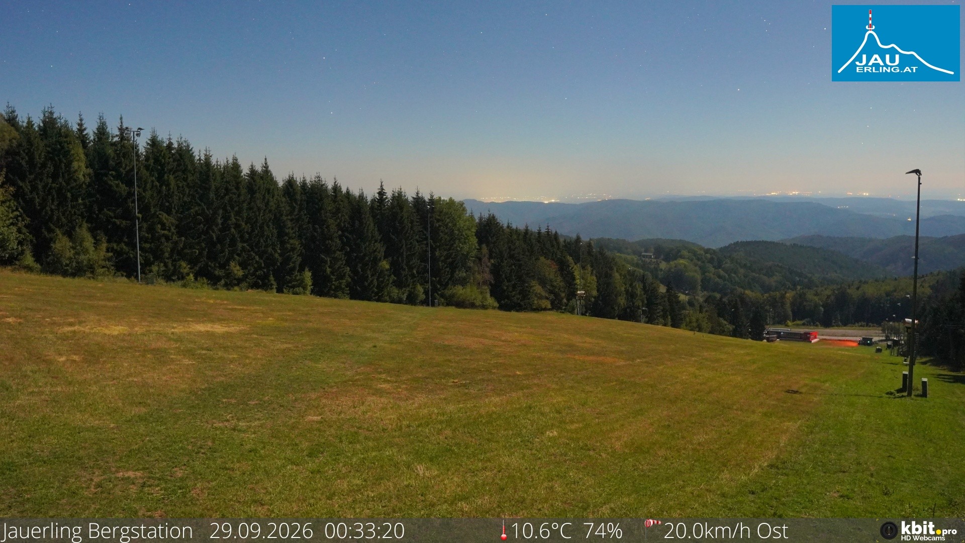 Archiv Foto Webcam Panorama - Bergstation Jauerling