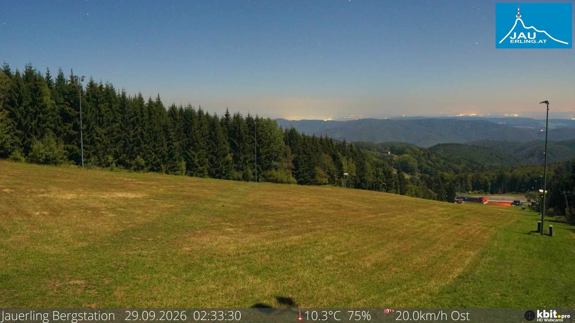 Archiv Foto Webcam Panorama - Bergstation Jauerling